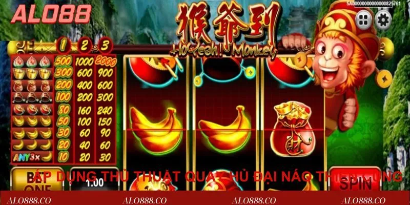 Áp dụng thủ thuật khi quay hũ Đại náo thiên cung
