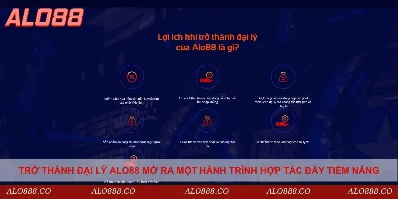 Trở thành đại lý ALO88 mở ra một hành trình hợp tác đầy tiềm năng